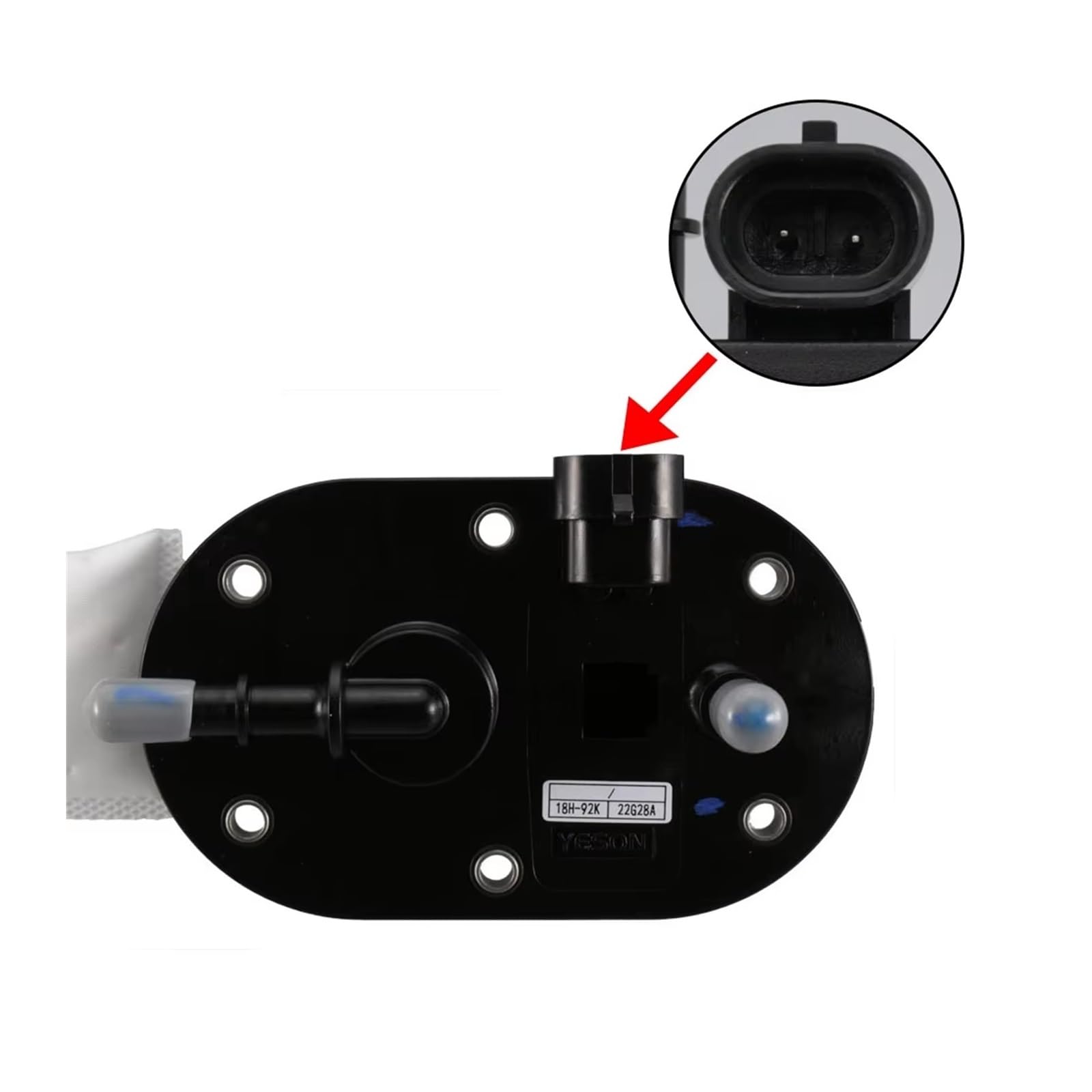 Elektrische Inline Kraftstoffpumpe Motorrad-Kraftstoffpumpenbaugruppe Für YESON 18H-92K