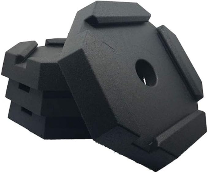 SnapPad EQ Stable Permanently Attached RV Leveling Jack Pad