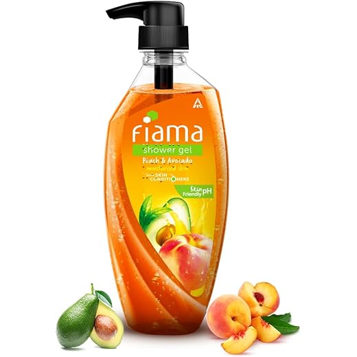 Fiama Peach Avocado Body Wash 500ml - Smooth Skin