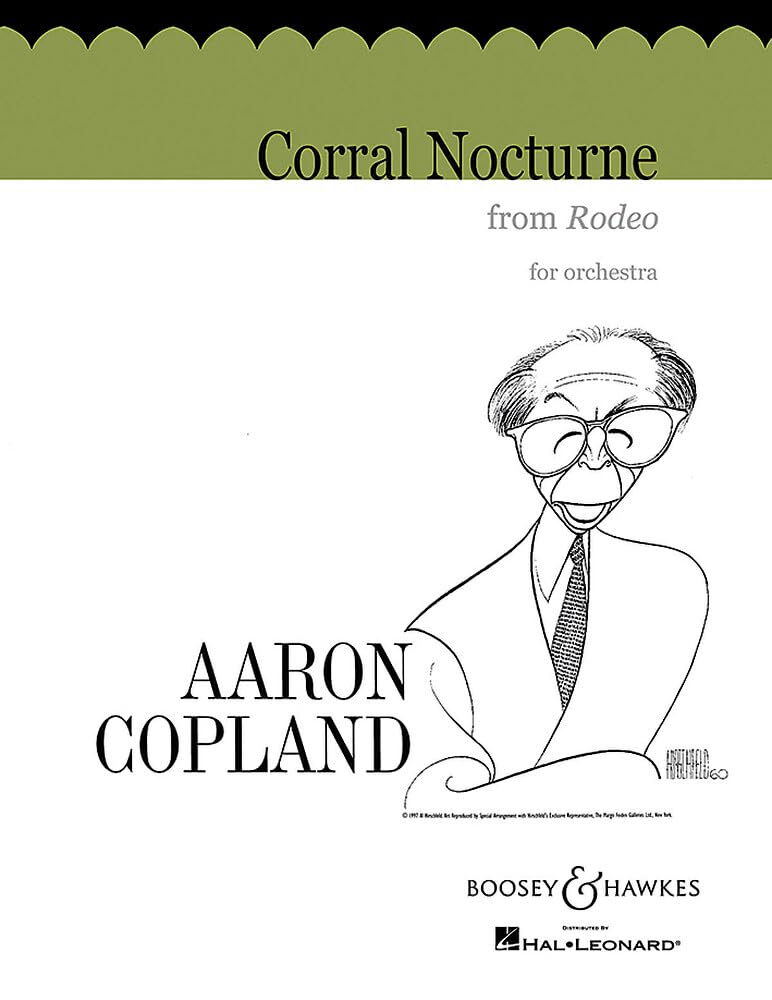 Corral Nocturne: from "Rodeo". Orchestra. Partition et parties.