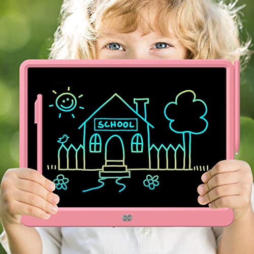 Fluestonlcdwritingtabletdoodleboardtoysgiftsfor38yearoldgirlsboys15inchcolorfulelectronicboarddrawingpadforkidsgiftsfortoddlereducationallearningtravelbirthdaypink Urban Country Home Decor Flueston lcd writing tablet doodle board toys gifts for 3 8 year old girls boys 15 inch colorful electronic board drawing pad for kids gifts for toddler educational learning travel birthday pink urban country home decor