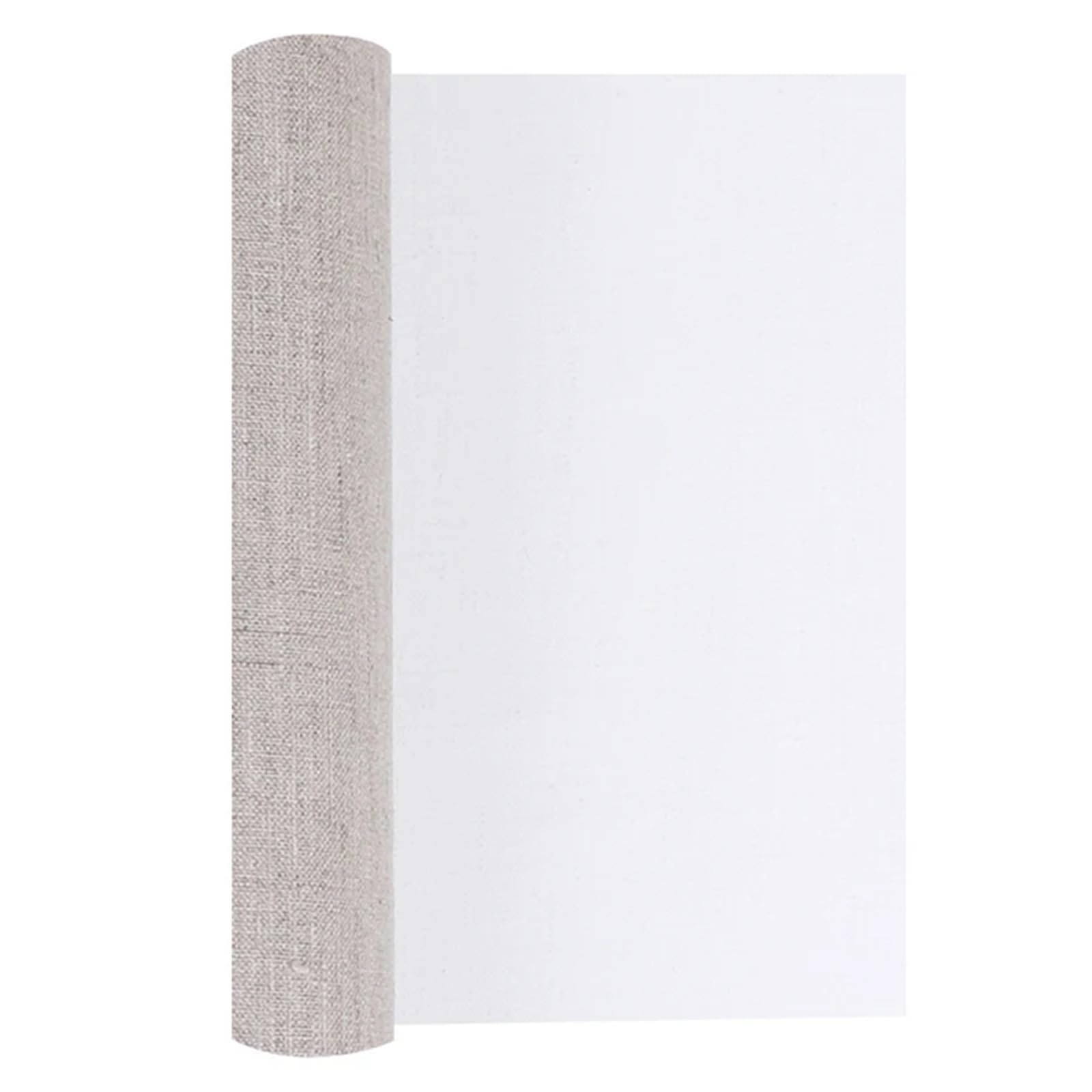 Rotolo Tela per Dipingere Tela Bianca Professionale Lunga 3 Metri for la Pittura Strato di a Olio Acrilico Misto Lino Primer Forniture artistiche for Artista(3meter Long Width 108cm)