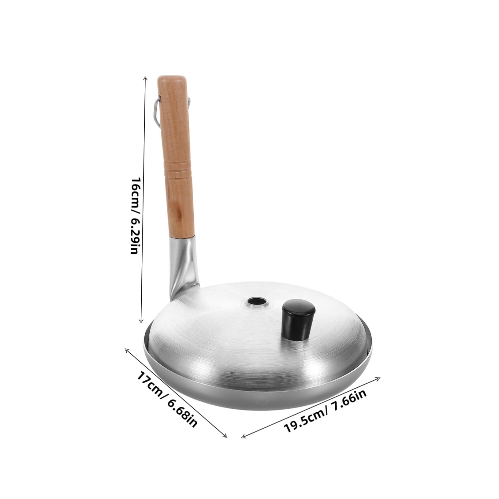 Cabilock Japanese Omelette Pan Non-stick Coating Small Egg Pan for Cooking Oyakodon Pancake and Egg Roll Vertical Handle for Easy Handling