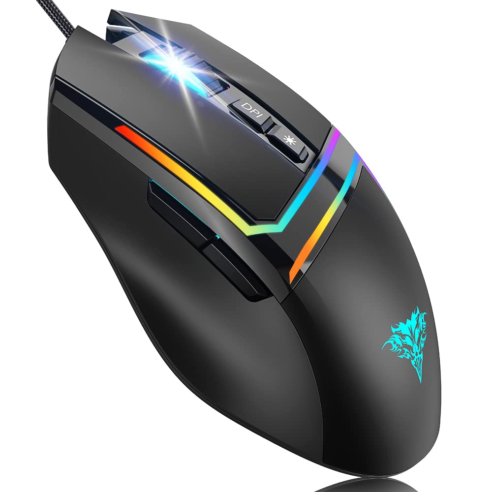 Buy BENGOO Wired Gaming Mouse, PC Computer Mice USB Mouse with 6 RGB