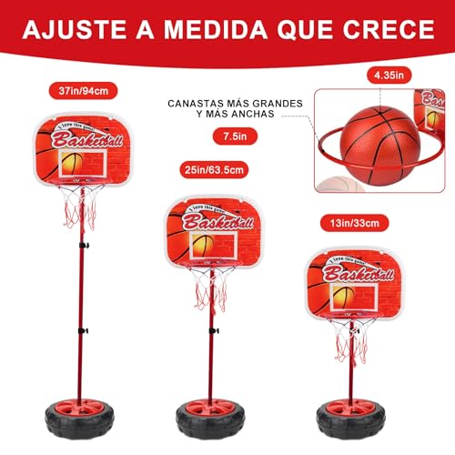Basquetbol, Sports canastas basquetbol niños Marca BEAUTY CHOICE (2)