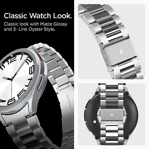 Spigen Modern Fit 316L Strap Band for Galaxy Watch6 Classic (47mm) - Image 6