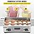 VBENLEM 29" Commercial Electric Griddle 110V 3000W Electric Countertop Griddle Non-Stick Restaurant Teppanyaki Flat Top Grill Stainless Steel Adjustable Temperature Control 122°F-572°F (NO PLUG)