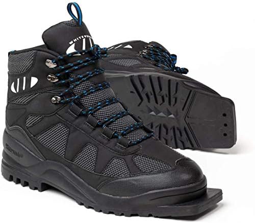 Whitewoods Unisex Adult 301 75mm XC Touring Cross Country Adventure Insulated Ski Boots, Black/Blue, 36