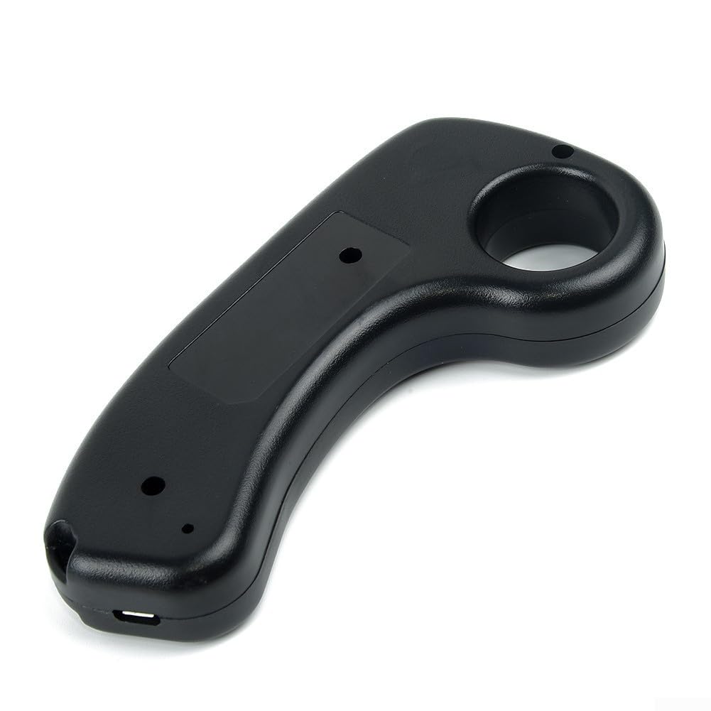 Telecomando elettrico per skateboard a quattro ruote, con indicatore di potenza, design curvo, presa comoda, 4 modalità di velocità, per longboard e sport all'aria aperta