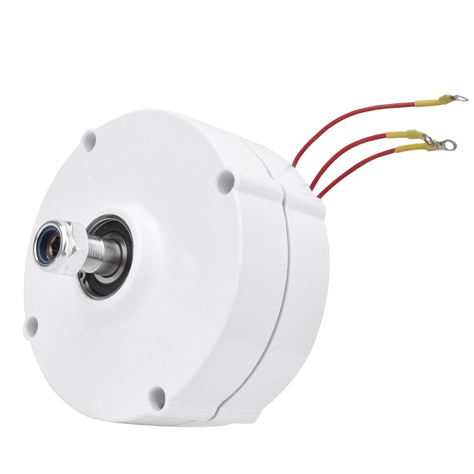 Fafeicy Generatore a Magneti Permanenti, Generatore di Energia Eolica NE-200 Ad Alta Efficienza per Uso Esterno, Alternatore Sincrono da 200 W 12 V (il motore) (il motore)