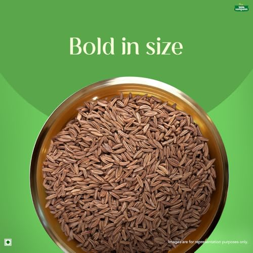 Image of Tata Sampann Cumin Seed (Jeera), Whole Spices, Natural Oils*, Rich Aroma, 200g (Pack of 2)