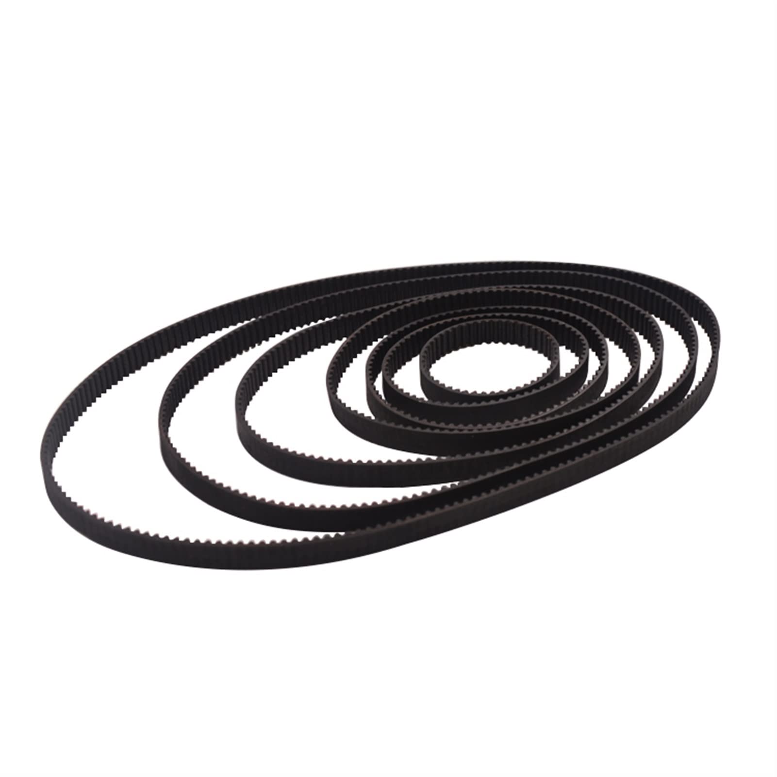 Zkenshan-3D Printer Timing Belt CNC 3D Printer Laser CNC Closed Loop Rubber GT2 Timing Belt Length 1600mm to 2220mm Width 6mm Conveyor, Synchronous Belts (Length : 2GT-1600, Width : 6mm)