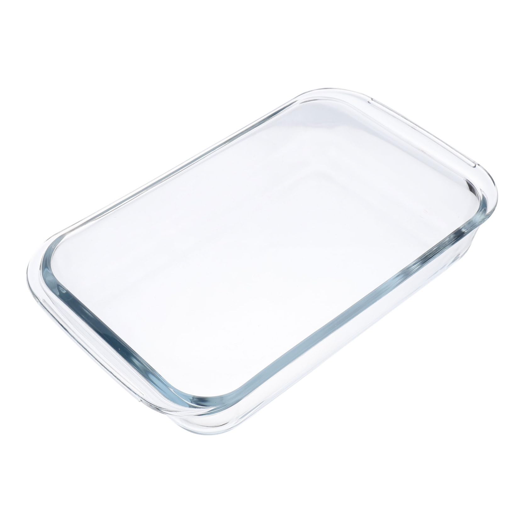 OKUMEYR Portable Tempered Glass Bakeware Microwave Safe Grill Plate for Baking and Cooking High-temperature Resistant Casserole Dish for Oven and Dishwasher Use