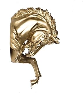 Home Decor Horse Wall Sculpture Gold Wall Sculpture Art Home Decoration Wall Art Decor Canvas Wall Art Modern Decor Living Room Decor Decor Housewarming Gift