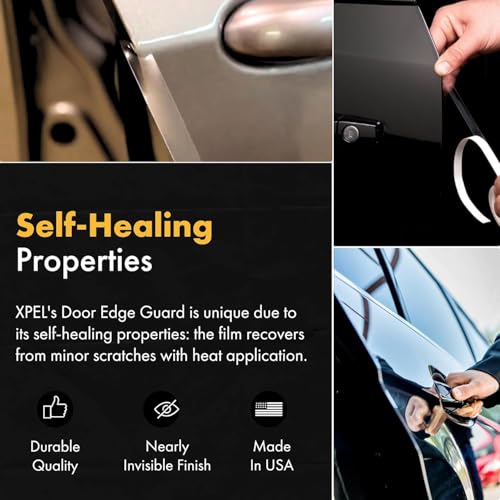 Image of XPEL XPF075U100 Clear 3 /4 inch x 100' Door Edge Guard Protection Film