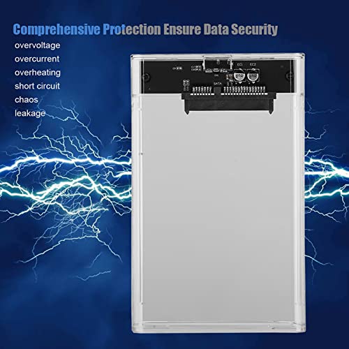 Caja externa 2.5 pulg USB 3.0 para disco duro o SSD miniatura 2