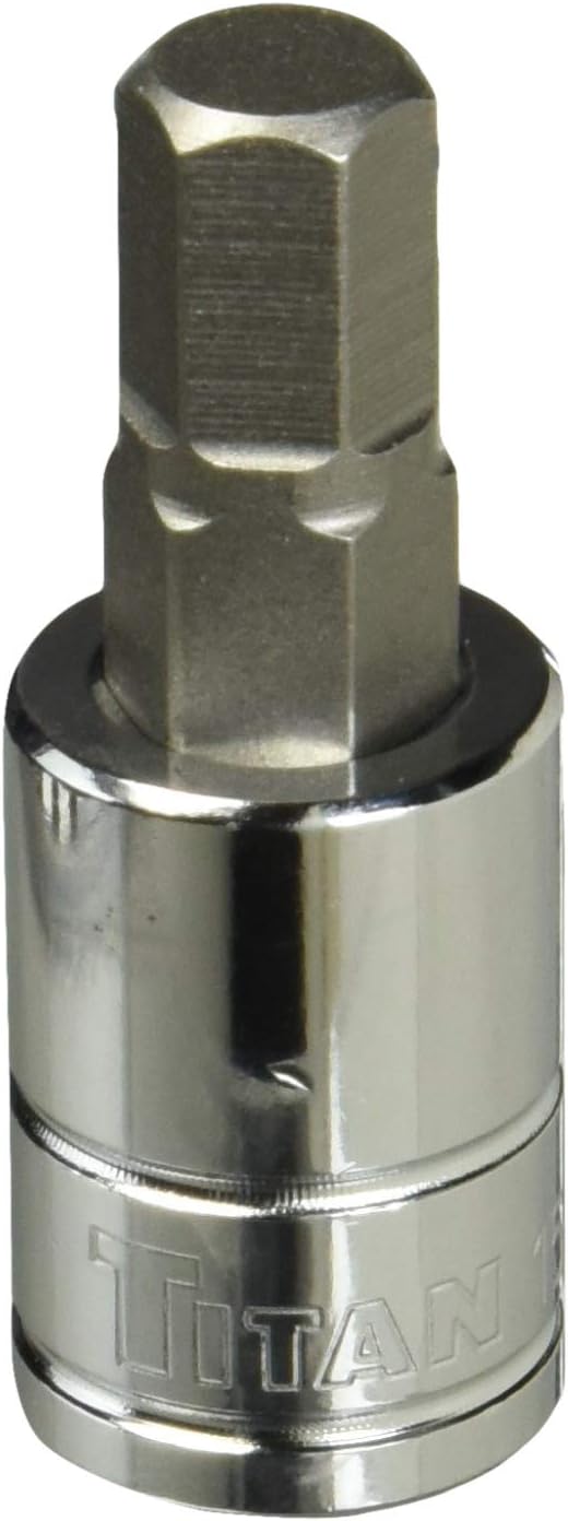 Titan Tools 15609 3/8-Inch Drive x 9mm Hex Bit Socket