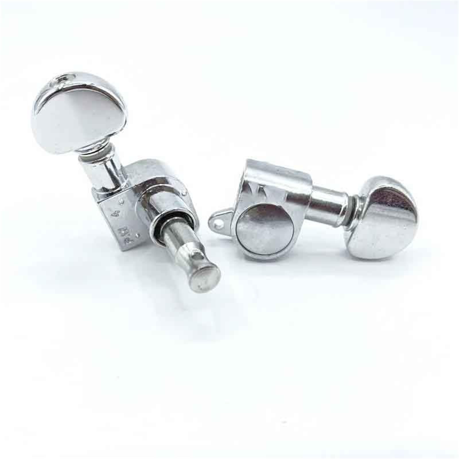 Testa della macchina per accordare la chitarra Chiavi Per Accordatore Per Chitarra A 12 Corde Golden L6R6 Un Set Made In China(Silver)