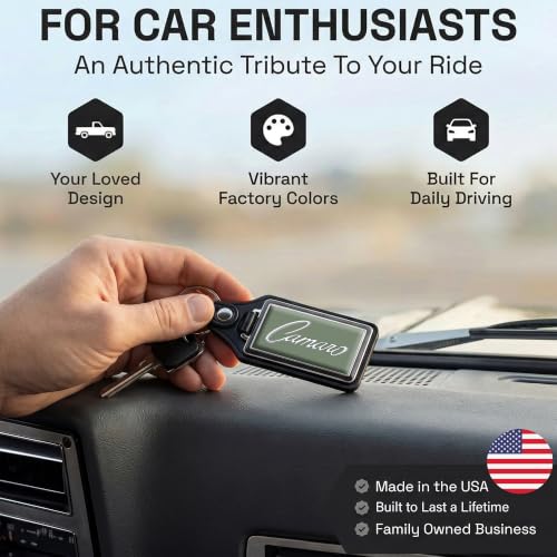 Image of Brotherhood Car Key Chain for Camaro - Classic Models Keychain for Men and