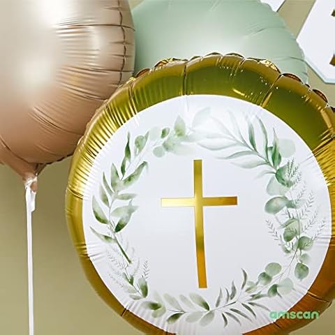 Amscan Botanical Cross Foil Balloon 18 Inch Cover