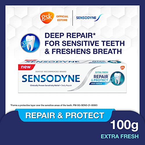Sensodyne Sensitive Repair and Protect Extra Fresh Toothpaste 100g