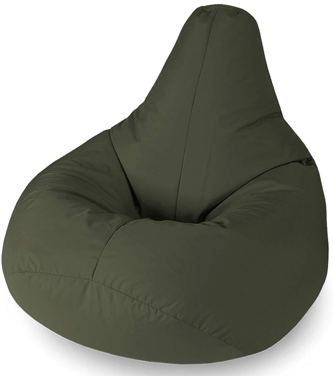 Beautiful Beanbags - Highback Beanbag for Kids - Indoor/Outdoor Lounge Chair - Water Resistant - 35 Inches - Manufactured in UK - Olive โ image 1