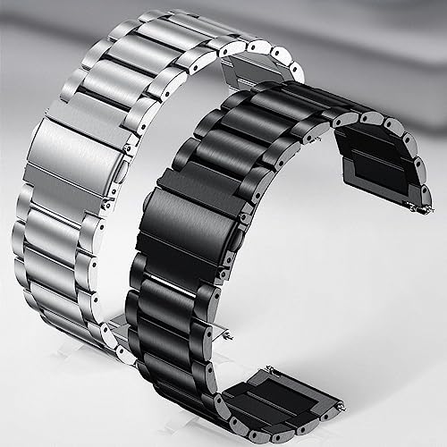 Correa Titanium para Garmin Vivoactive 20 mm miniatura 6