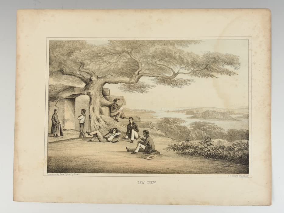 Amazon.co.jp: ペリー提督日本遠征記より「琉球」1856年発行