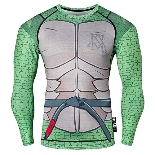 T-shirt de compression thermique manches longues homme Superhero maillot fitness