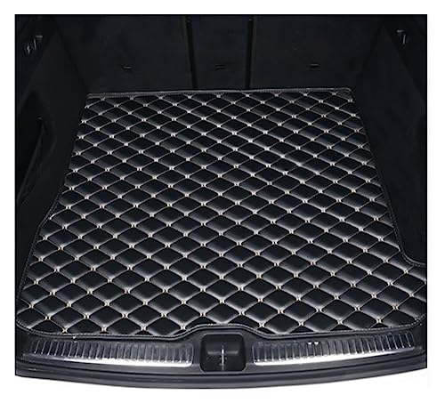 Tapis de coffre pour BMW Série 5 F11 Touring 2010-2016 en caoutchouc noir étanche