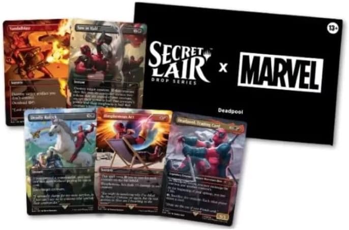 Magic the Gathering Secret Lair x Marvel's Deadpool (Non-Foil)