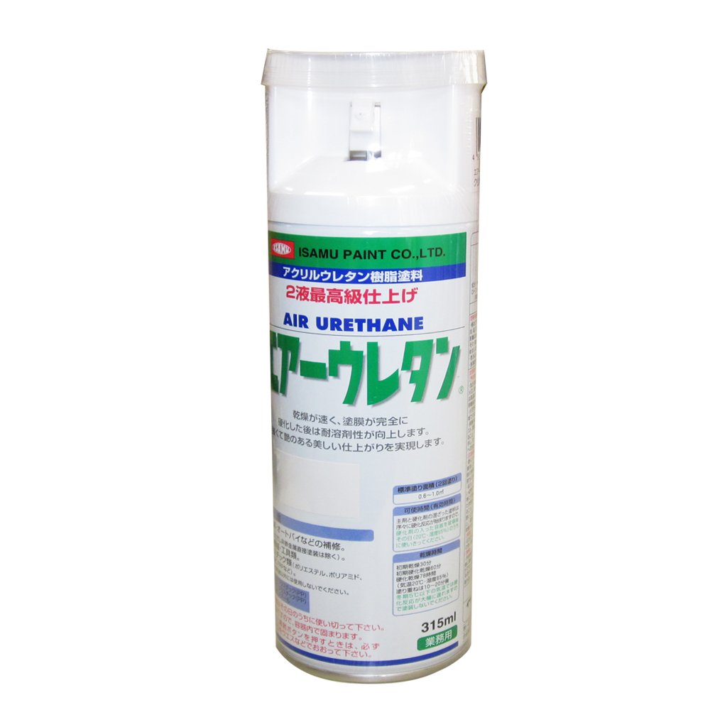 Amazon | イサム塗料 629―7987 エアーウレタン クリヤー 315ml