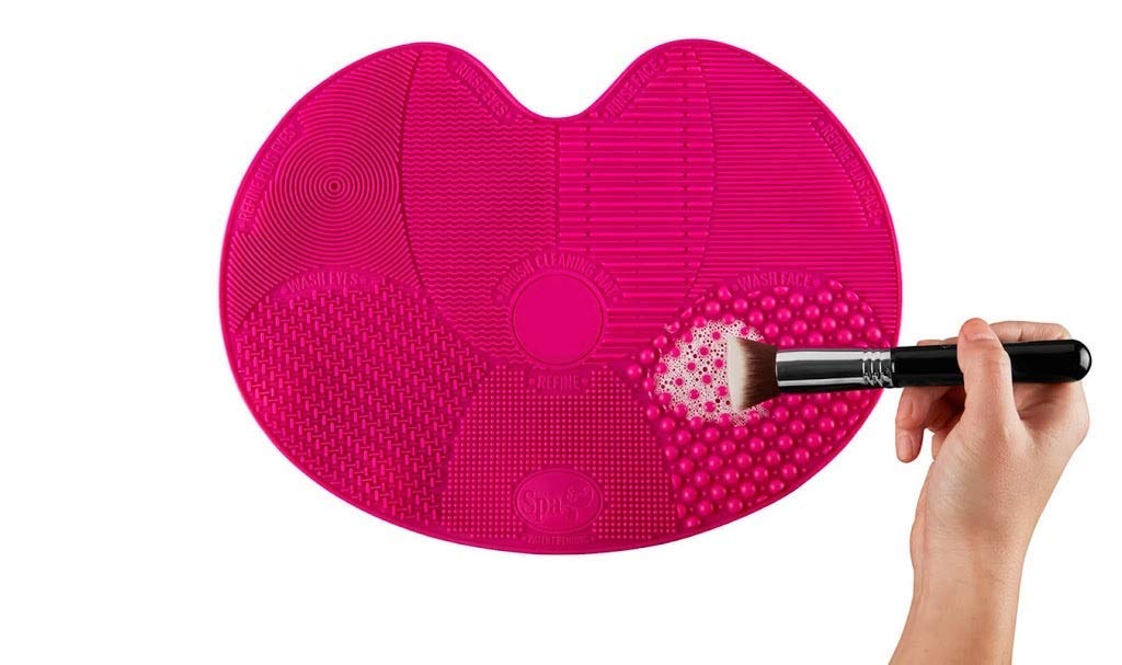 Cartxomy Spa Express Makeup Brush Cleaning Mat (Pink) 1