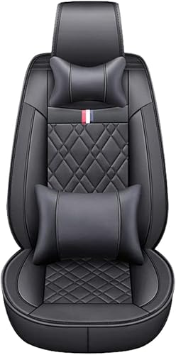 Fundas de asiento de coche adecuadas para Sandero Stepway impermeable y transpirable cojín de asiento de automóvil con respaldo juego completo