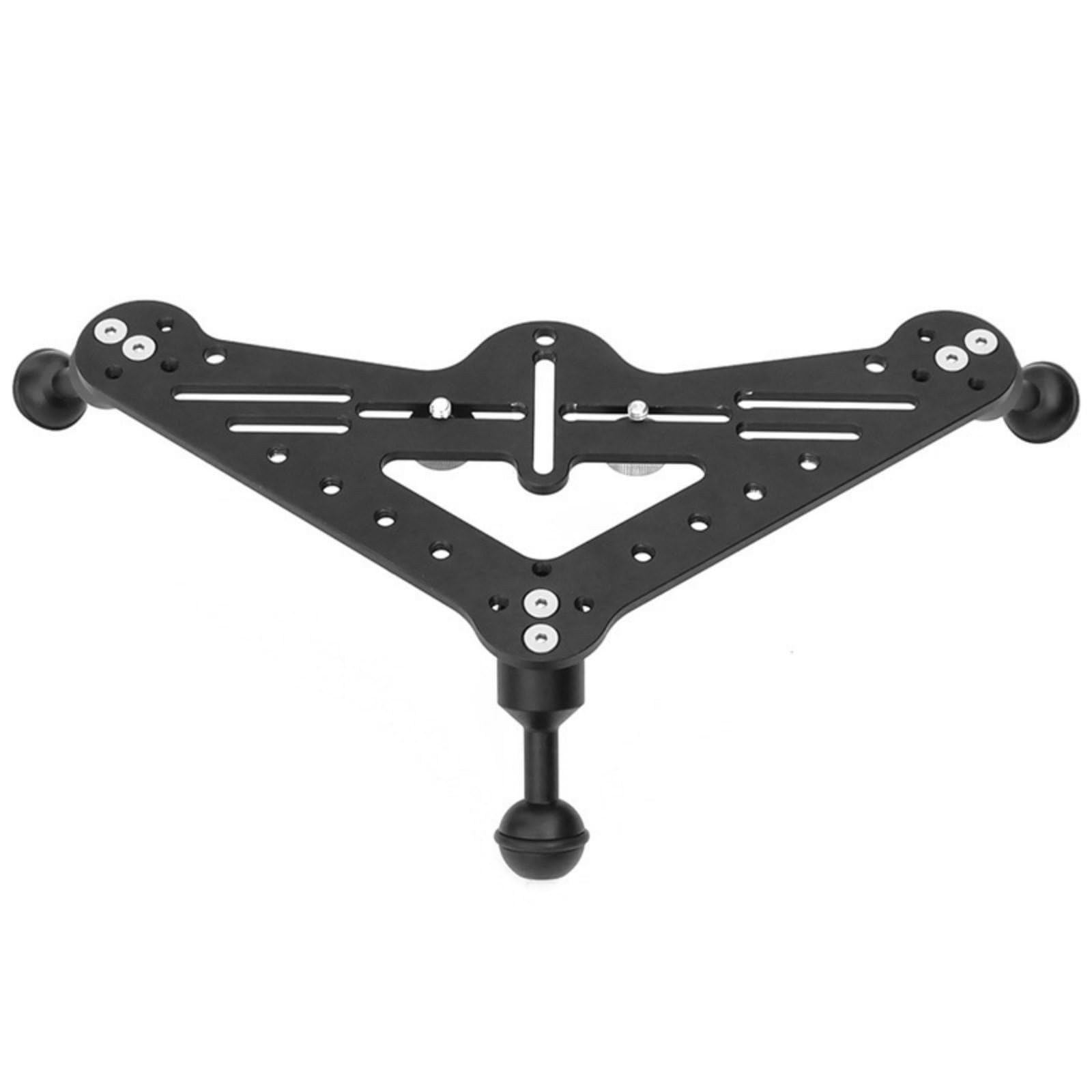 Stable Filming Underwater Camera Tray Adjustable Mount Points Diving Camera Tray Aluminum Alloy, Black|Cameras & Photo | Camera & Photo Accessories | Underwater Cases & Housings-image-12