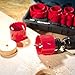 Bi-Metal Hole Saw Kit, HYCHIKA 17 Pcs High Speed Steel 3/4