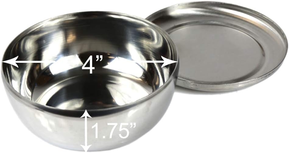 Featured Product Set of 4, Korean Stainless Steel Rice Bowl with Lid Set, Korean Kitchen Restaurant, Multi-Purpose Stainless Steel Bowl + Lid Set Amazing 🔥 Set of 4, Korean Stainless Steel Rice Bowl with Lid Set, Korean Kitchen Restaurant, Multi-Purpose Stainless Steel Bowl + Lid Set