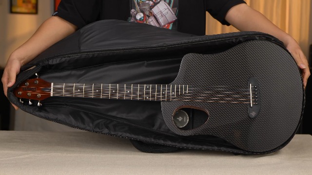 Amazon.com: Donner Carbon X Wood Acoustic Guitar Beginner