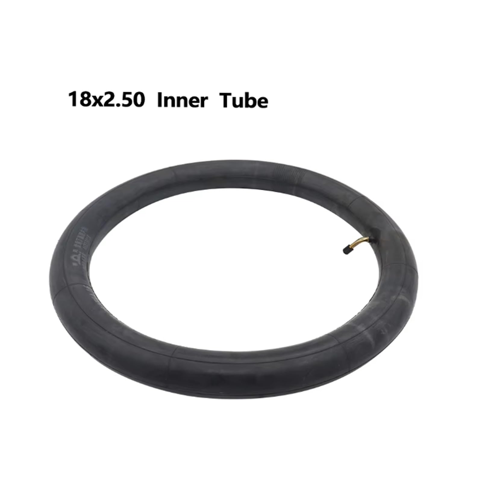 Type de chambre à air de pneu de moto tout-terrain 2,50 x 18, chambres à air de pneu de moto chambres à air en caoutchouc 2,50-18 avec remplacement de tige droite TR4 for moto tout-terrain(1pc)