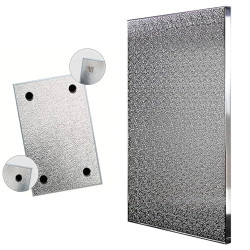 Alfombrilla magnética de aluminio térmica autoadhesiva e ignífuga de 8x8 pulgadas para horno 2