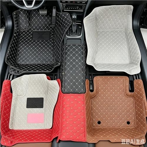 Tapis de sol VW Touareg 7L 2008-2010 RHD couverture complète gris titane