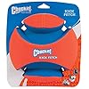 Chuckit Kick Fetch, hondenspeelgoed te volgen, hondenvoetbal, Large, Blauw/Oranje