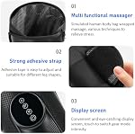 Massage de jambes sans fil pour la relaxation, masseur portable avec 3 Modes 3 Intensités, Straps réglables, Cadeau pour hommes Femmes à la maison, Bureau, Gym