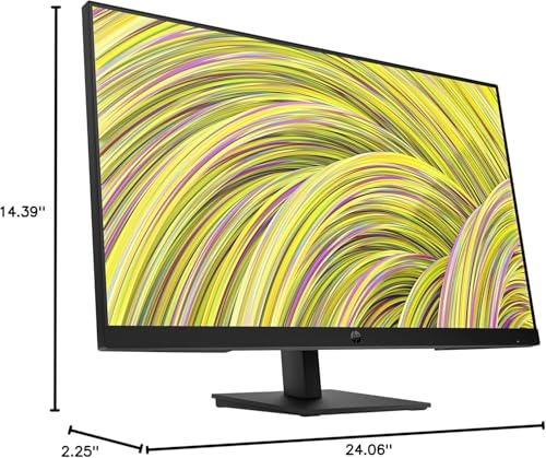 Image of HP P27h G5 27 inch Class Full HD LCD Monitor - 16:9 - Black - 27 inch Viewable - in-Plane Switching (IPS) Technology - LED Backlight - 1920 x 1080-16.7 Million Colors - 250 Nit - 5 ms - Speakers - HDMI - VG