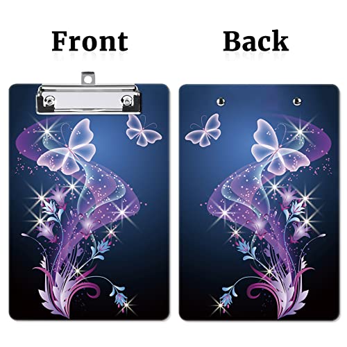 Image of Small Plastic Clipboard 6 x 9 in, Standard A5 Size Fashion Clip Board