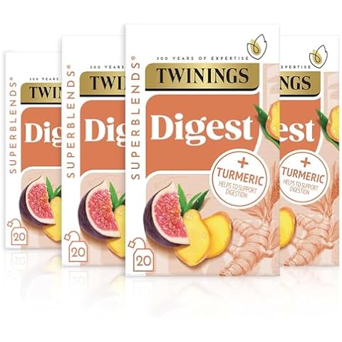 Twinings Superblends Ginger & Turmeric Tea Cover