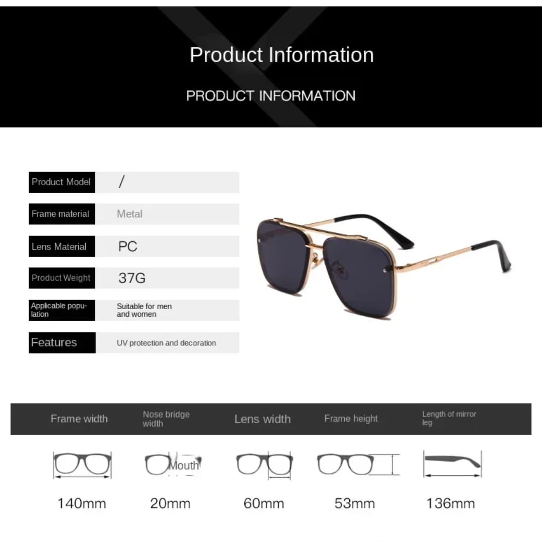 Gafas de sol vintage degradadas para hombre y mujer, lujo, moda masculina, protección UV400