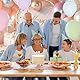 Torytoe Geburtstag Banner, 110 X 180CM Geburtstag Hintergrund Happy Birthday Banner Geburtstagsbanner Deko für Mädchen und Frauen