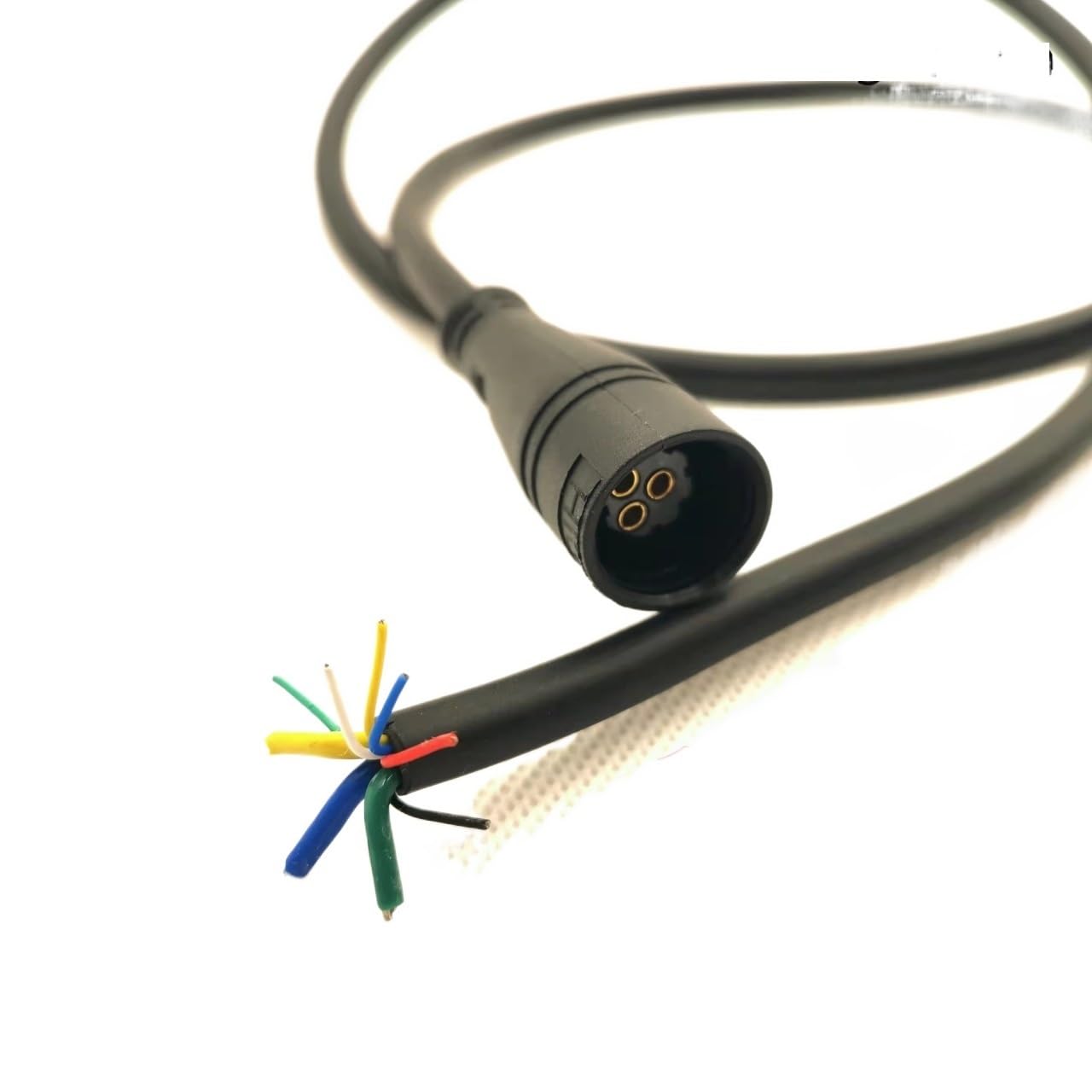 Motorized Scooter 3PIN Female E-Bike for BaFang G060 G062 Motor Cable 100cm Extension Cable HIGO Fat Motor Cable Motorized Scooter