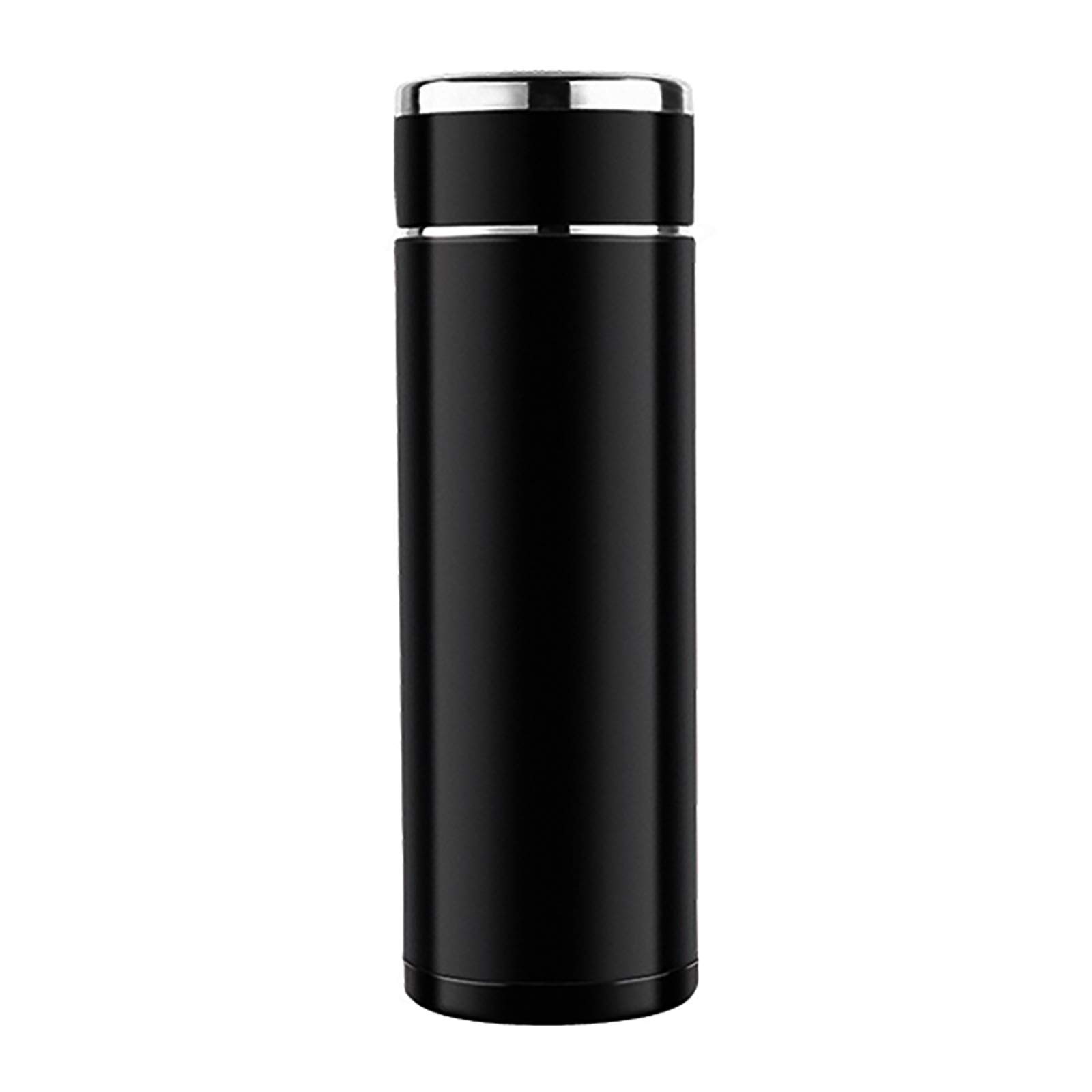 Bouillotte isotherme acier inoxydable design noir sport nautique